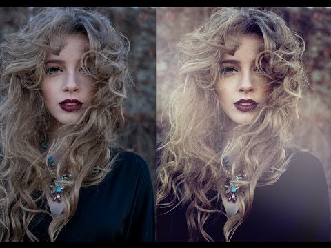 How to edit and color fashion portraits - Photoshop Tutorial