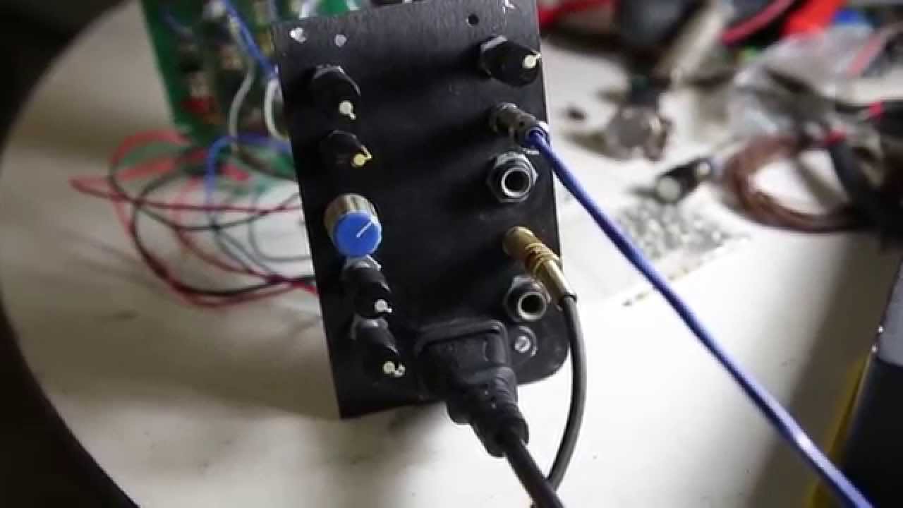 modified Ross Flanger / delay [analog BBD SAD-1024] - YouTube