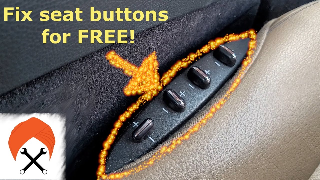 How to Fix Mercedes MultiContour Seat Adjustment Not Working CLK