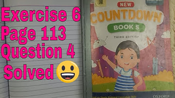 Oxford Countdown book 5 third edition exercise 6 question 4