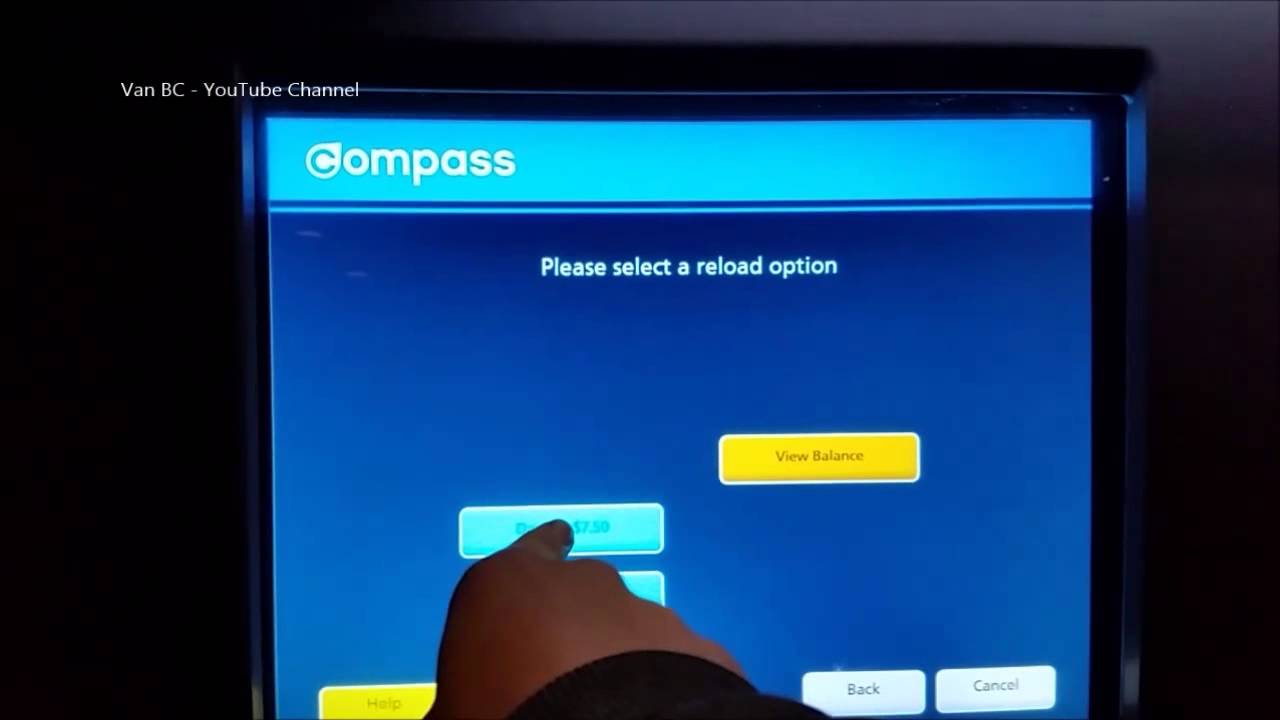 Compass Card Buying A Pass Using Stored Value YouTube Compass Card Buying A Pass Using Stored Value YouTube