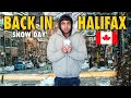 I&#39;m Back in Halifax // Life Update, Snow Storm and Upcoming Travel