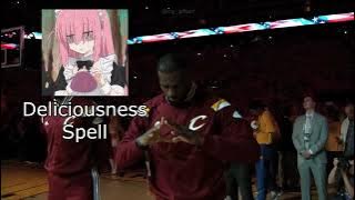 LEBRON JAMES SCREAM IF YOU LOVE BOCCHI THE ROCK