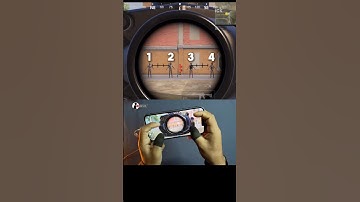 Bgmi Pubg Mobile exact scope open setting guide #shorts