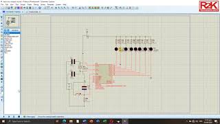 LED Blinking Using AT89C2051/AT89C4051 MCU with C and Assembly Language Codes Using RIDE Compiler