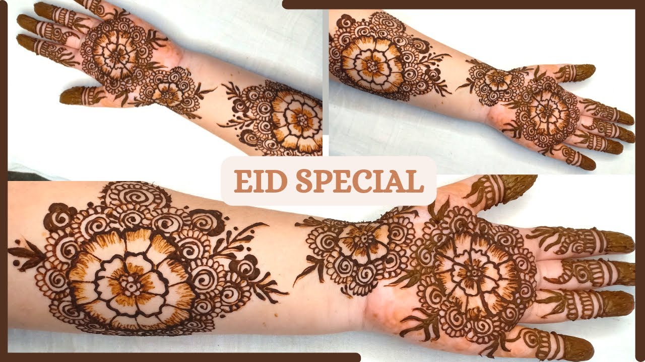 Eid Special Stylish Mehndi Design Arabic Mehndi Fronthand Mehandi Karva Chauth Easy Mehndi Design Weddi