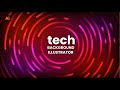 Abstract Technology Circle Background in Adobe Illustrator CC 2021