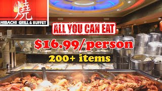 $16.99/person for All-You-Can-Eat Seafood, Dim Sum, Sushi, Steak & More @ Hibachi Grill & Buffet