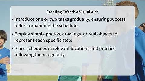 Can Visual Schedules Build Daily Living Skills?