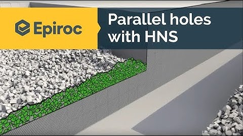 Information video: Drilling parallel holes with Epiroc