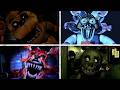 ALL JUMPSCARES Five Nights at Freddy's 1-5