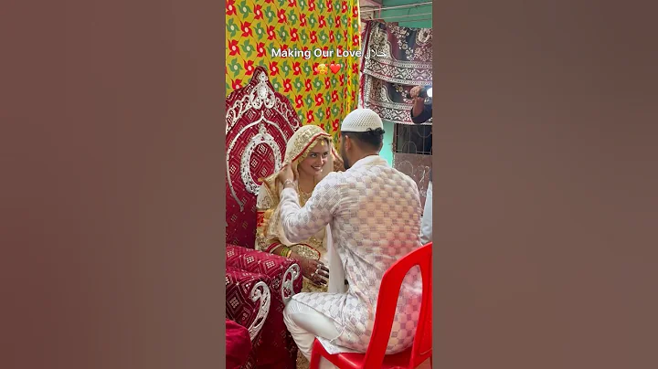 Making Our Love حلال🥹😍❤️ #Nikah #marriedcouple #ImranKoNazHai #couplegoals #coupleshorts