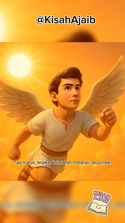 KISAH SAYAP ICARUS #shorts #kisahinspiratif #mitologia #ceritaanak #animation