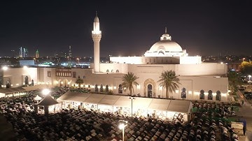 تصوير جوي🎥  دعاء ختمة القرآن الكريم ليلة ٢٧  للشيخ ‫خالد الجليل‬ من رمضان ١٤٤٦ هـ