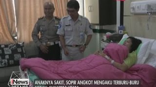 Anak sakit, sopir angkot tabrak polisi - iNews Petang 18/03