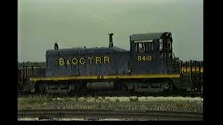 Dolton Jct, Il 9/26/82. Mopac, L&N, Chessie, Cr, Ihb, Ann Arbor Hi - Cube Plus B&O Switcher Deadline