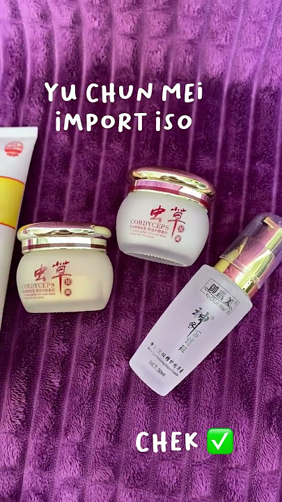 YU CHUN MEI SKINCARE AJAIB ‼️