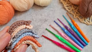 Just 0.04 Oz of yarn. You'll love this cute idea from leftover yarn! Crochet.
