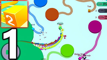 Paper.io 2 -Gameplay Walkthrough Part 1 -Fun Territory Capture Game(ios,Android)