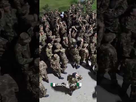 أفراد الجيش الوطني الجزائري دخلو الترند