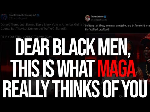 Black And Brown MAGA Throw Black Men Under The Stereotypical Bus