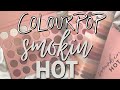 NEW Smokin&#39; Hot ColourPop Mega Palette | SMOKIN&#39; HOT Swatches + LOTS of Comparisons!