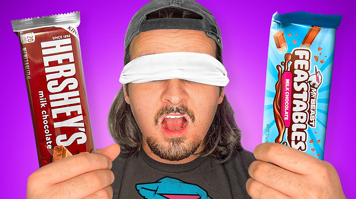 MrBeast Bar vs. Hershey! (Blind Taste Test!)