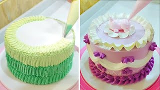 Lean Beautiful Cake Decorating Recipes | Most Satisfying Chocolate Cake Decorating Tutorials