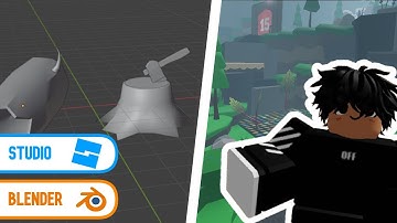 Making ASSETS for MY ROBLOX GAME in BLENDER!