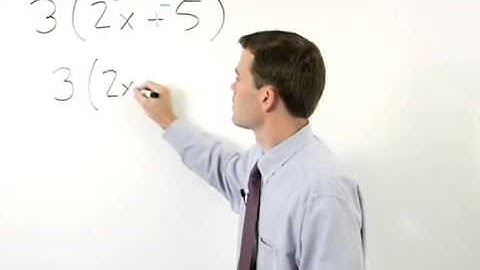 The Distributive Property | MathHelp.com