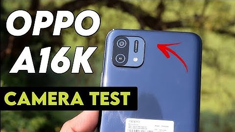 Oppo A16k Camera Test & review || A16k slow motion and portrait shot