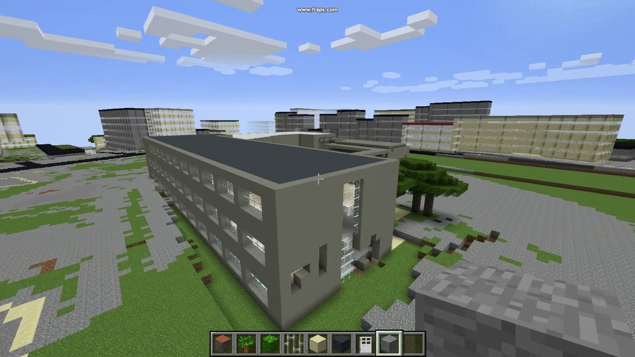 Atelier Minecraft College Jean Jaures - YouTube