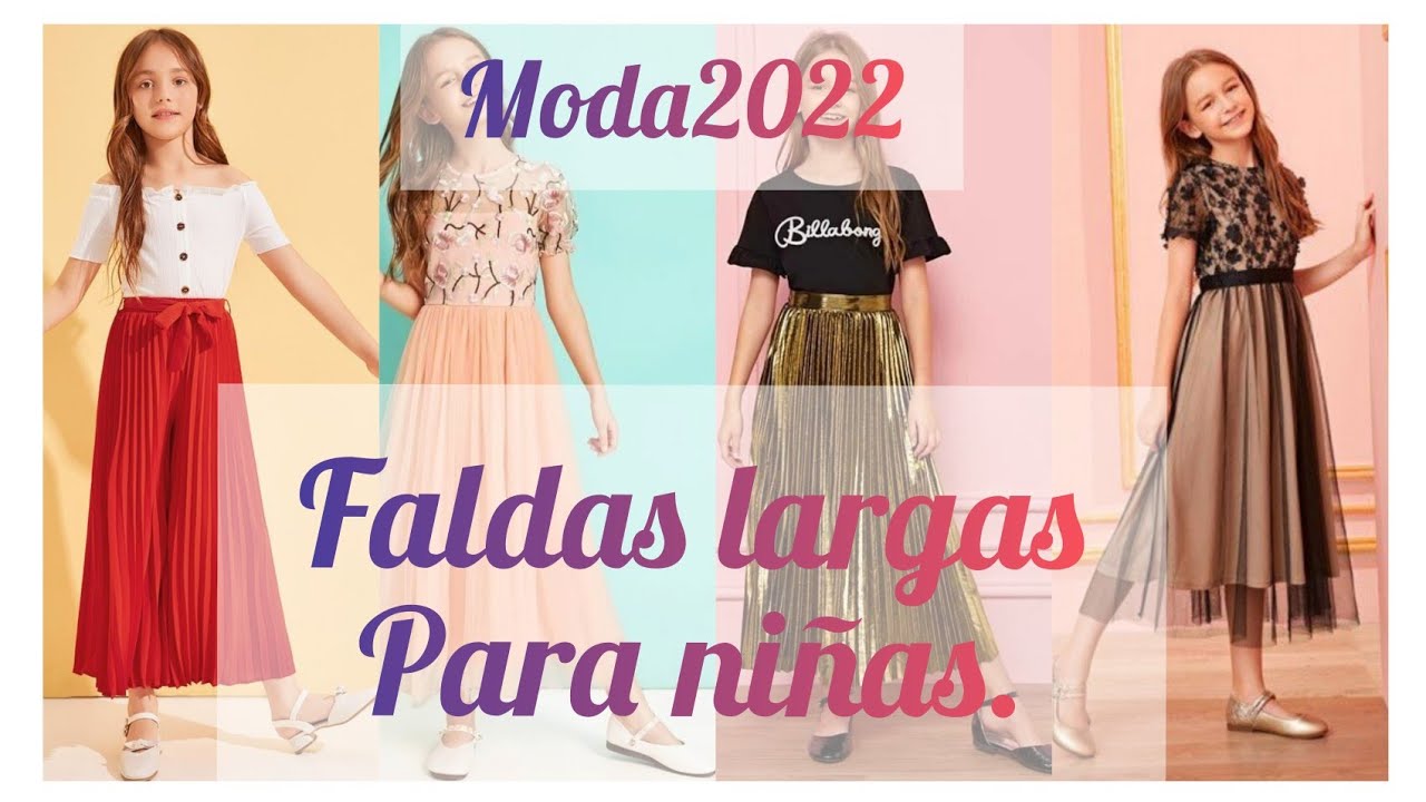Moda2022* Faldas largas Viste bonita estas prendas a la moda/ Moda y 2022. - YouTube