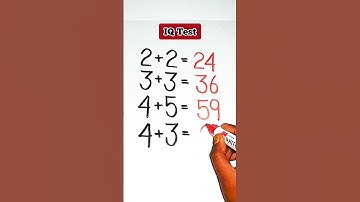 99% will Fails.. in this IQ Test 😱 #math #mathtest #mathchallenge #basicmath #easymath