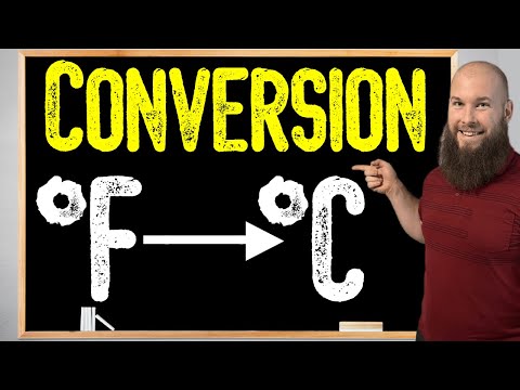 How To Convert Degrees Fahrenheit To Celsius | F To C