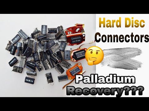 Palladium Recovery From Hard Disc Connectors | Checking Palladium Solutions | Part 1