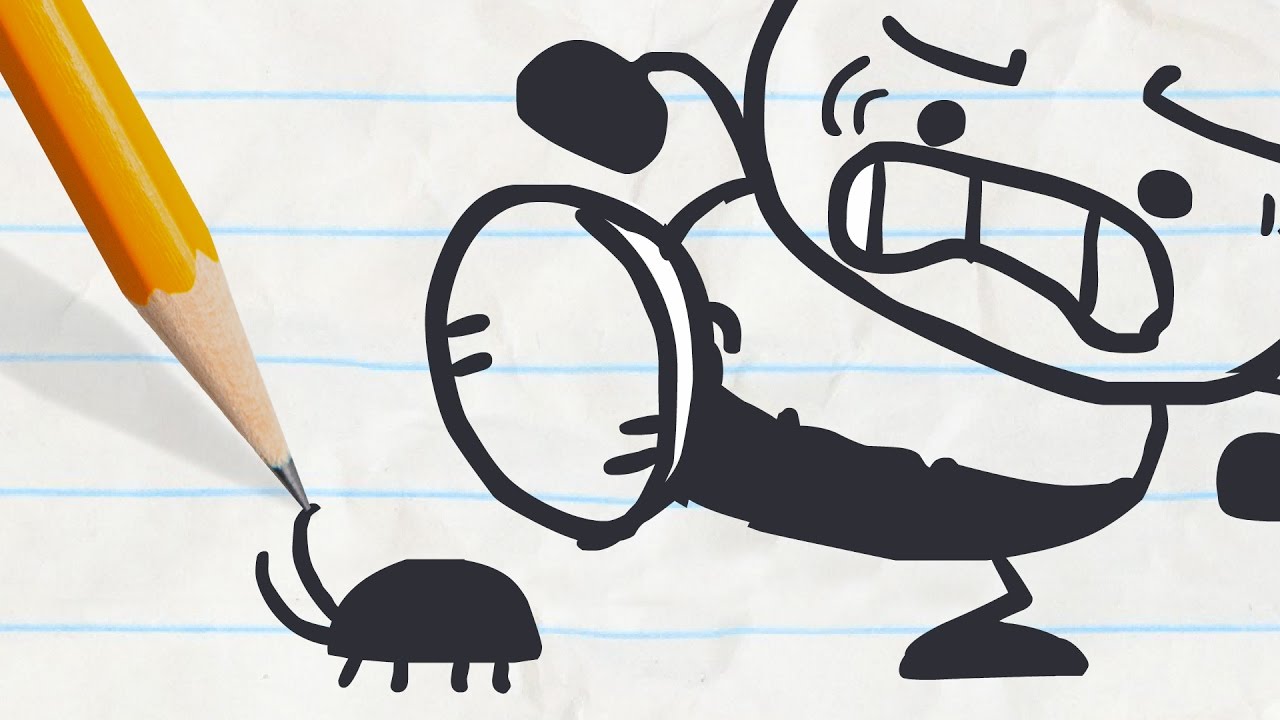 "Настойчивый жучок" | Pencilmation Cartoons