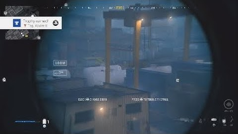 How to get the Tag, Youre It Trophy in Call of Duty MW3 (Use the Spotter Scope to Tag 60 enemies)