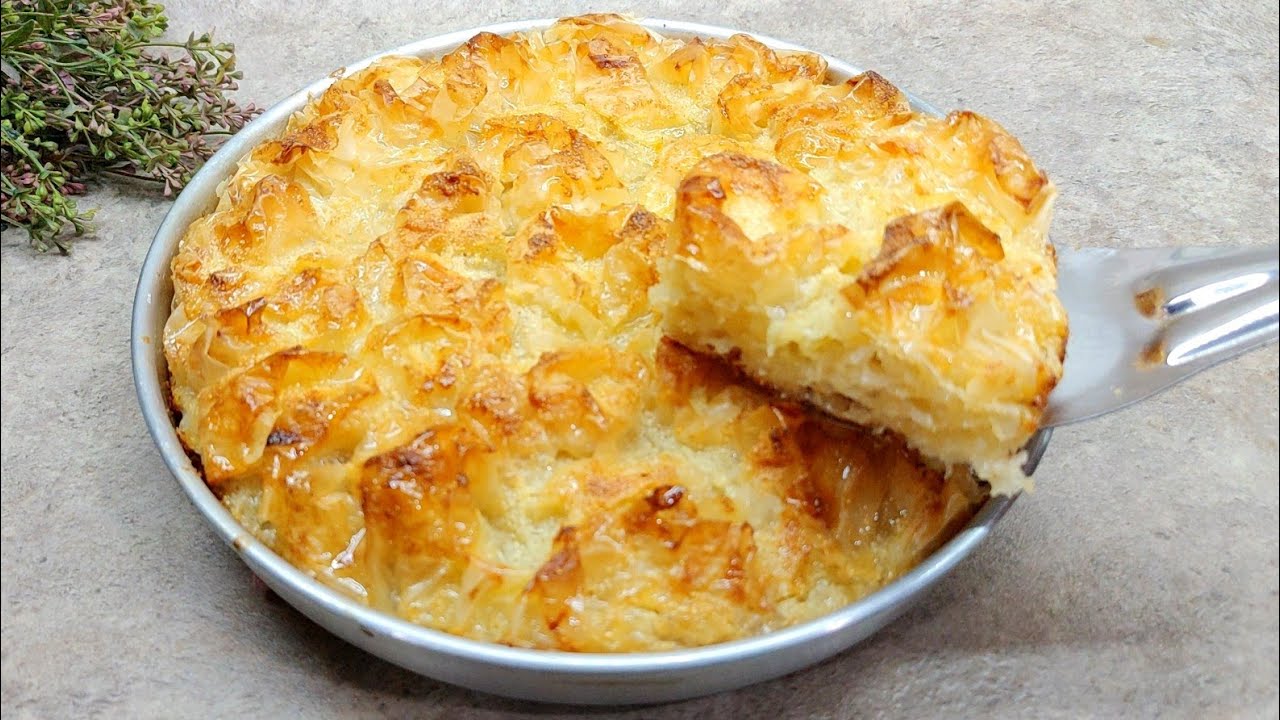 طعم جديد لكيكة الجلاش بدون زبادى وبيضة واحدة مستحيل تعجن لو جربتيها لازم تكرريها