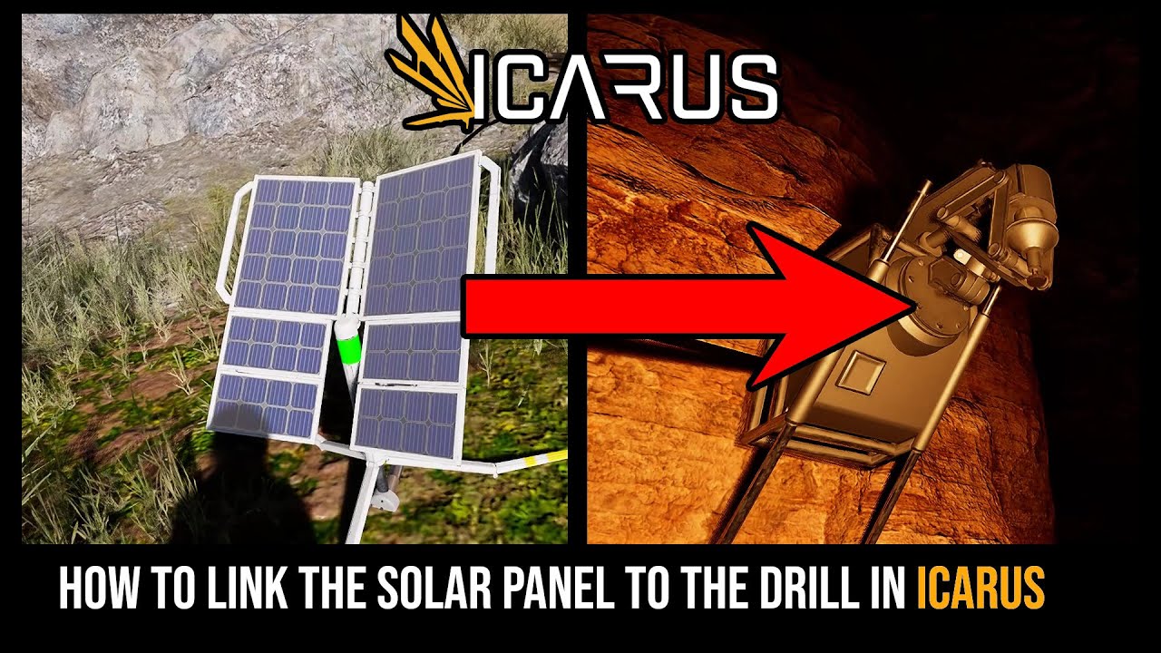 LINKING THE SOLAR PANEL & DRILL IN DRY RUN MISSION ICARUS YouTube