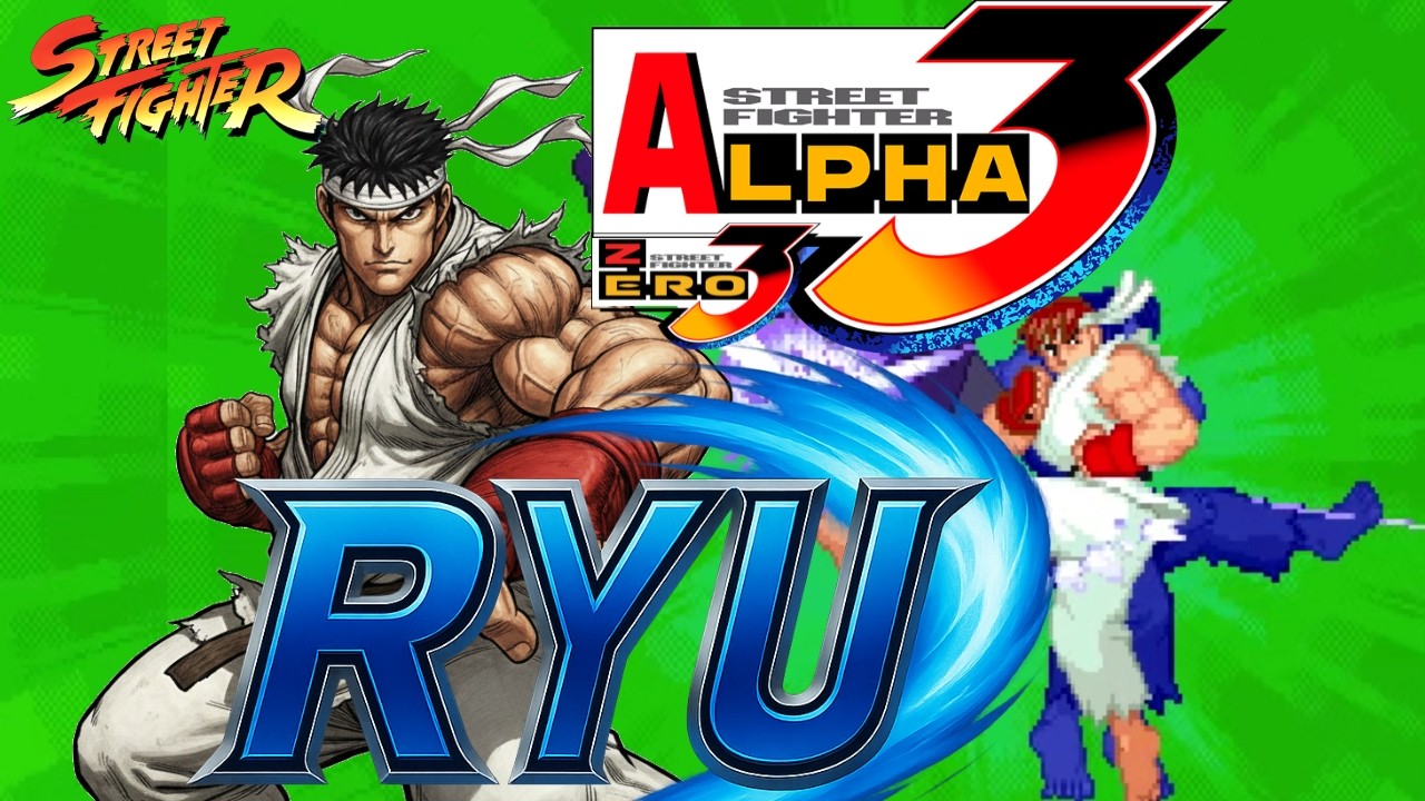 Рю — прохождение – Street Fighter Alpha 3 / ZERO3 (японская аркадная версия) Аркадная концовка