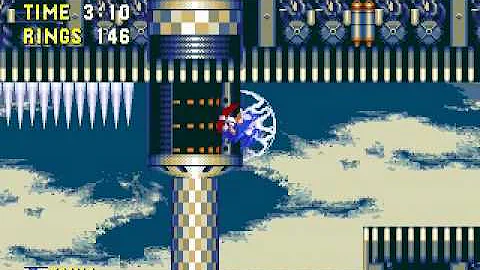 Sonic 3 Complete Walkthrough part 12(Final) - Death Egg and The Doomsday zones