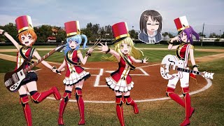 BanG Dream Girls Band Party Full Swing! Hello Happy Softball Meme