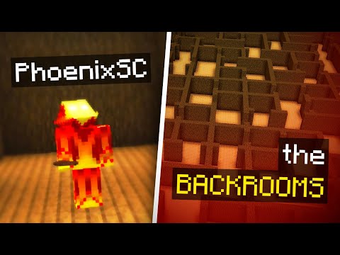 I Put PhoenixSC in my Non Euclidean Minecraft Backrooms!