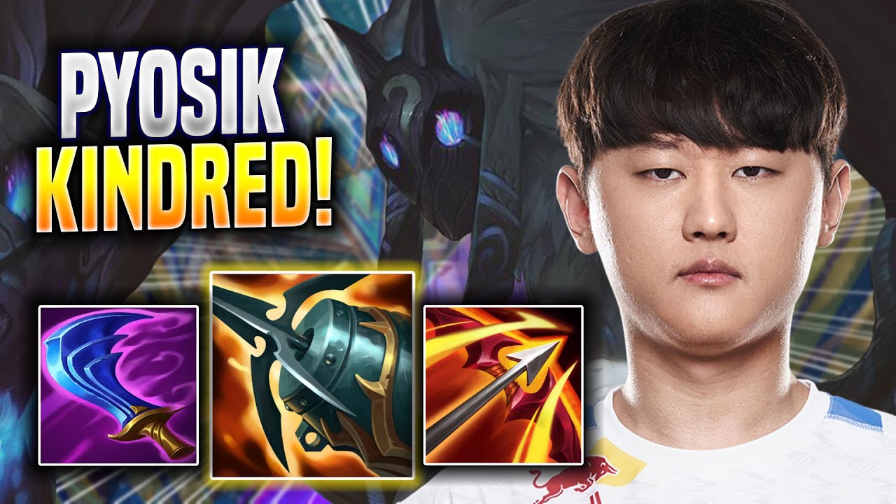 PYOSIK DESTROYING WITH KINDRED! - DRX Pyosik Plays  Kindred JUNGLE vs Lee Sin! | Season 2022