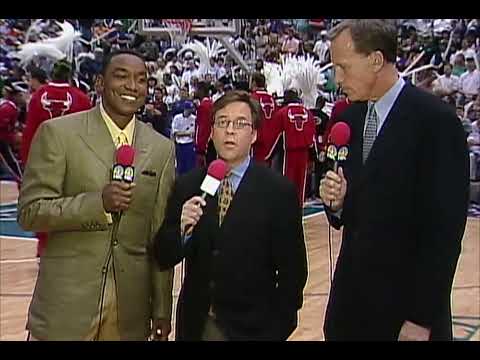 NBA Finals 1998 Game 6  Bulls vs  Jazz  Jordan over Russell. The Iconic Snatchback Last Shot