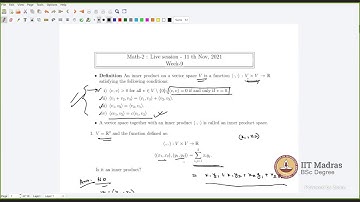 Maths 2 - Topic Specific session 2 - Week 9