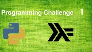 Simple Programming Challenge Day 1 - Haskell & Python