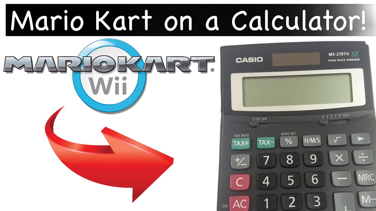 How To Get Mario Kart On Your Calculator YouTube How To Get Mario Kart On Your Calculator YouTube