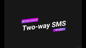 Setting up Two-Way SMS